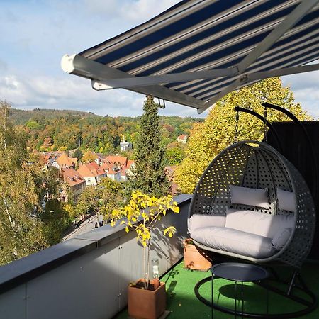 Das Kleine Penthouse Mit Kamin バート・ザクサ エクステリア 写真