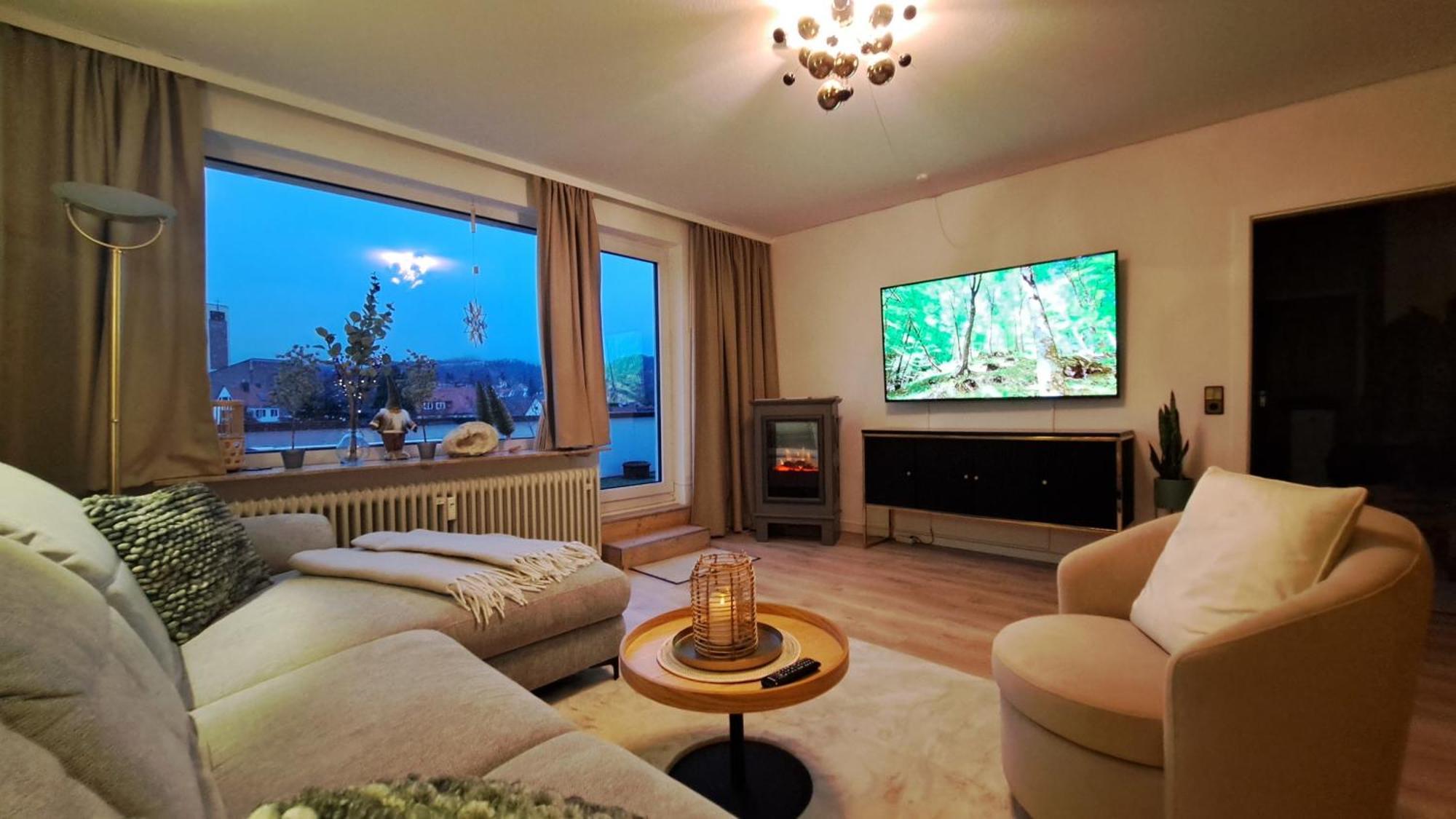Das Kleine Penthouse Mit Kamin バート・ザクサ エクステリア 写真