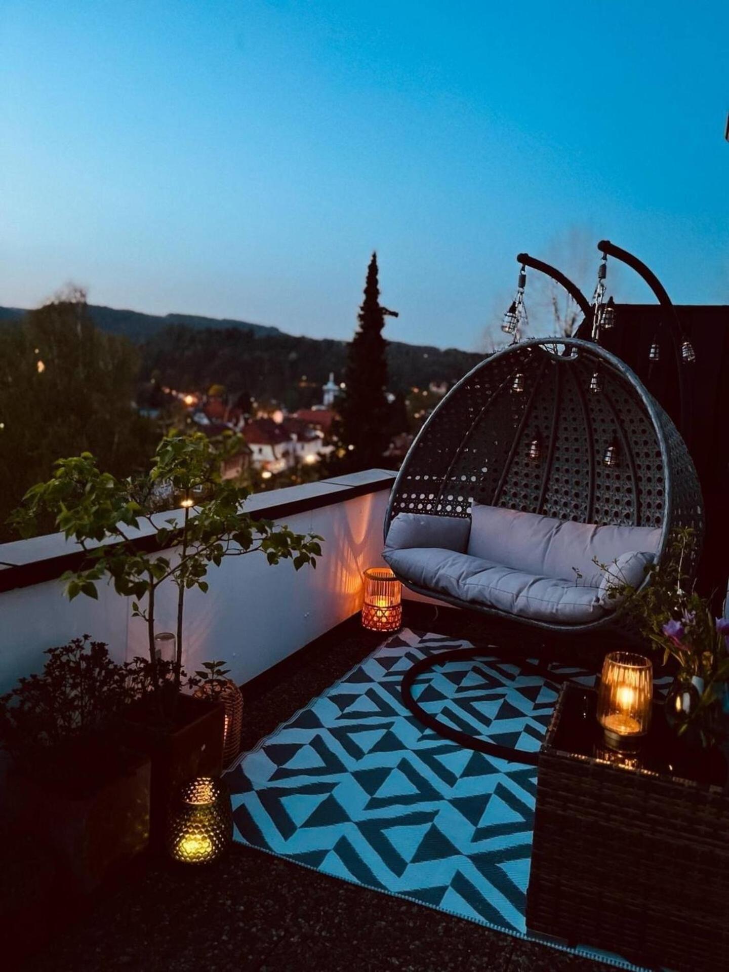 Das Kleine Penthouse Mit Kamin バート・ザクサ エクステリア 写真