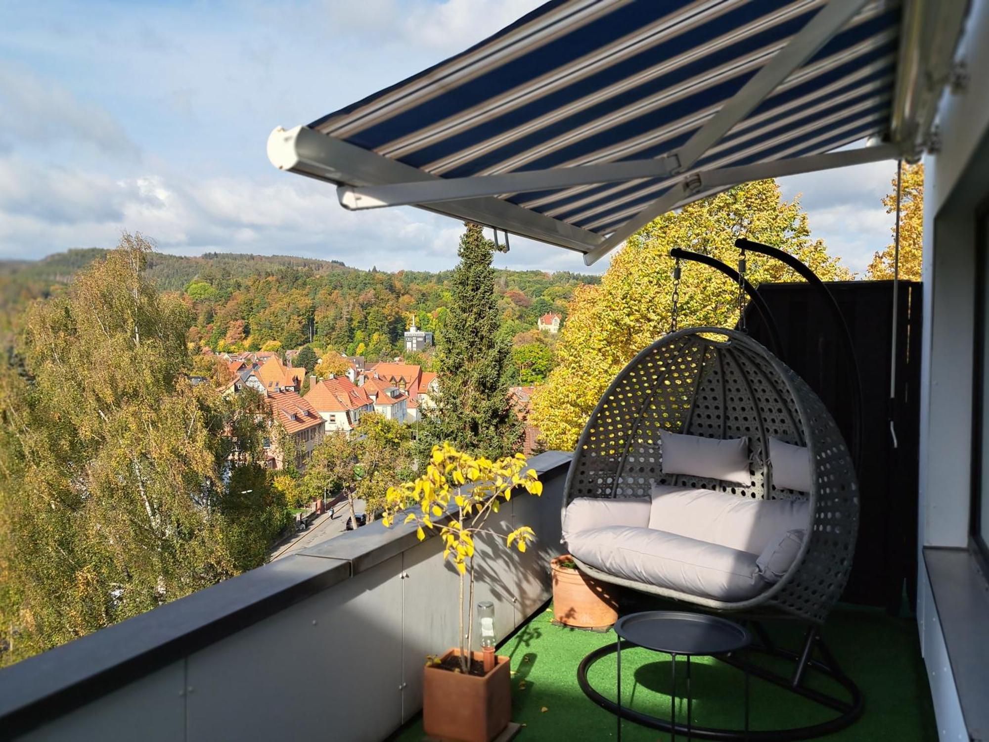 Das Kleine Penthouse Mit Kamin バート・ザクサ エクステリア 写真